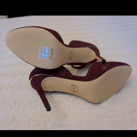 MICHAEL Michael Kors Georgia Ankle Strap - Plum - Picture 7 of 7